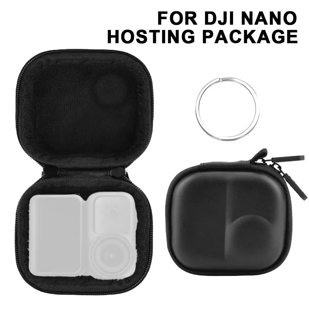 Mini estuche de almacenamiento para dji OSMO NANO, Estuche de transporte de viaje, bolso de mano de PU, caja para accesorios de host dji OSMO NANO - imagen 5