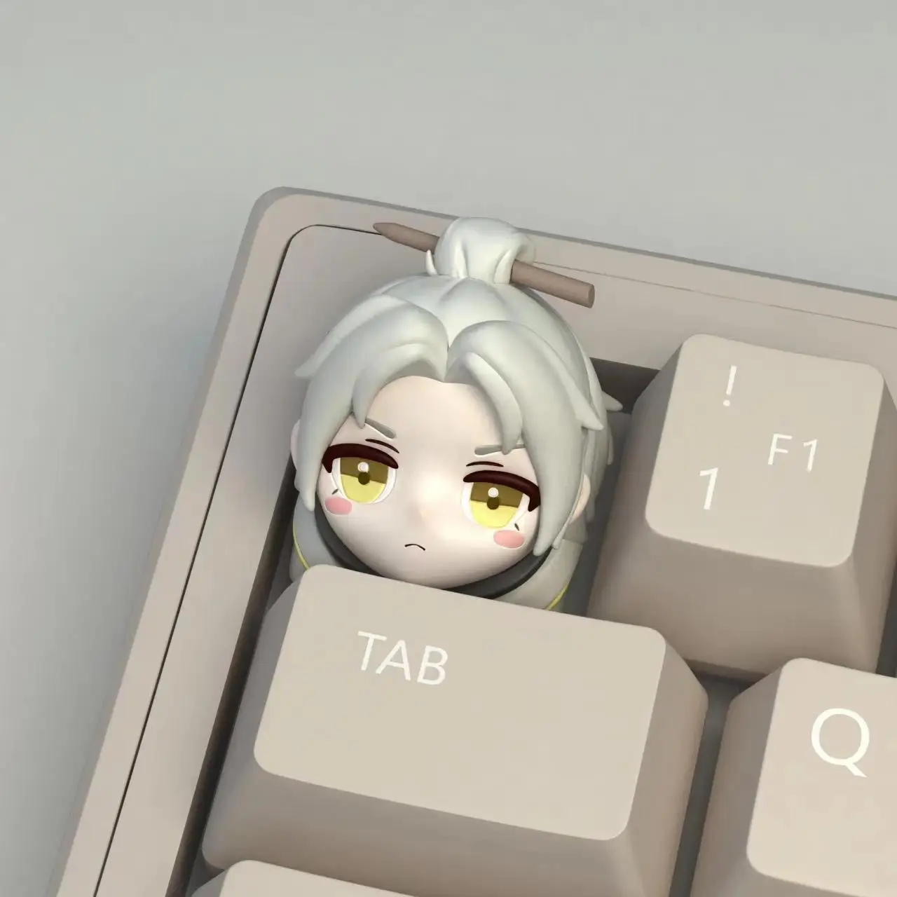 Kurimi Keycaps Naraka: teclas con tema de juego Bladepoint, 1 Uds., tapa de tecla personalizada, teclas de teclado mecánico de resina 3D - imagen 4