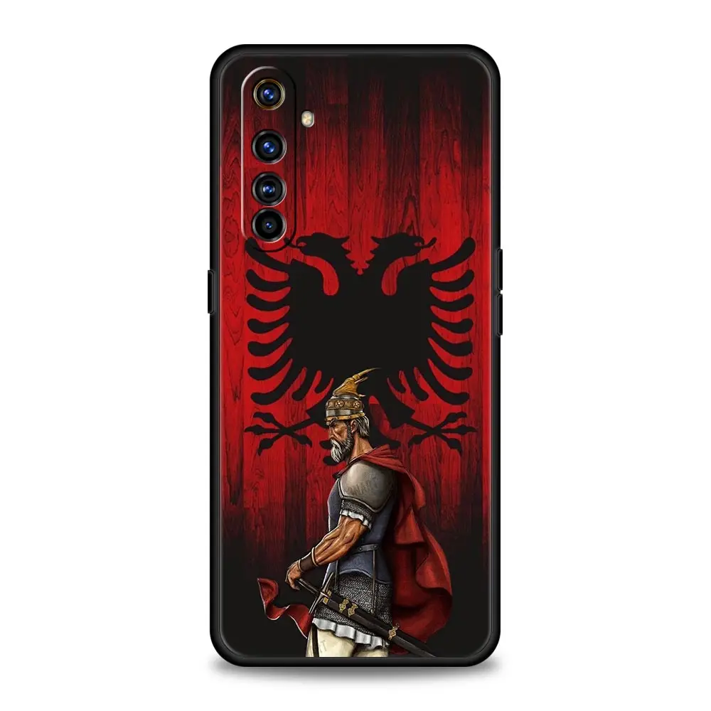 Funda de teléfono con bandera de Albania y Albania para Realme 13 12 11 10 4G 9 8 5G 7 GT5 GT3 GT2 Pro Plus C21 C11 C25 C35 GT Neo 2 3 3T 5 - imagen 3