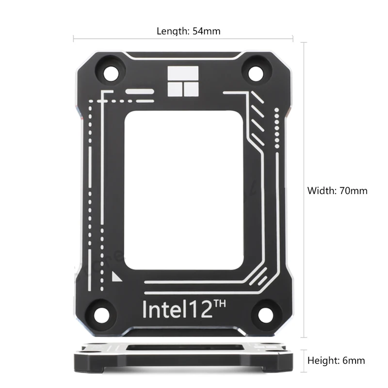 Thermalright V2 Intel 12th/13th LGA1700/1800 CPU marco Corrector de flexión, AM5 Protector de placa segura hebilla arreglo sustituto CNC - imagen 4