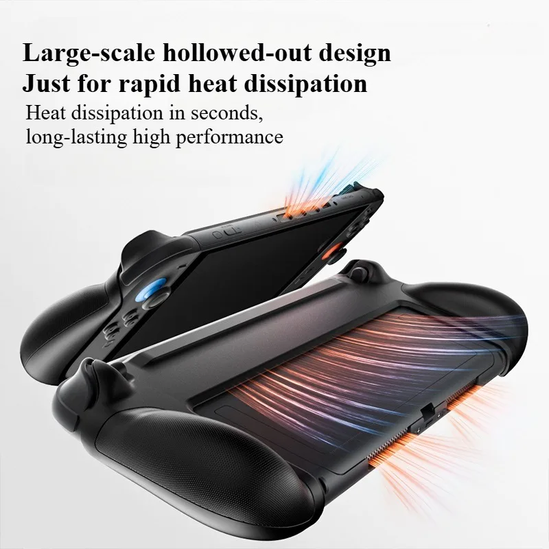 Para consola de juegos Nintendo Switch 2, agarre antideslizante con soporte, cómodo soporte de agarre ergonómico para accesorios Switch 2 - imagen 2