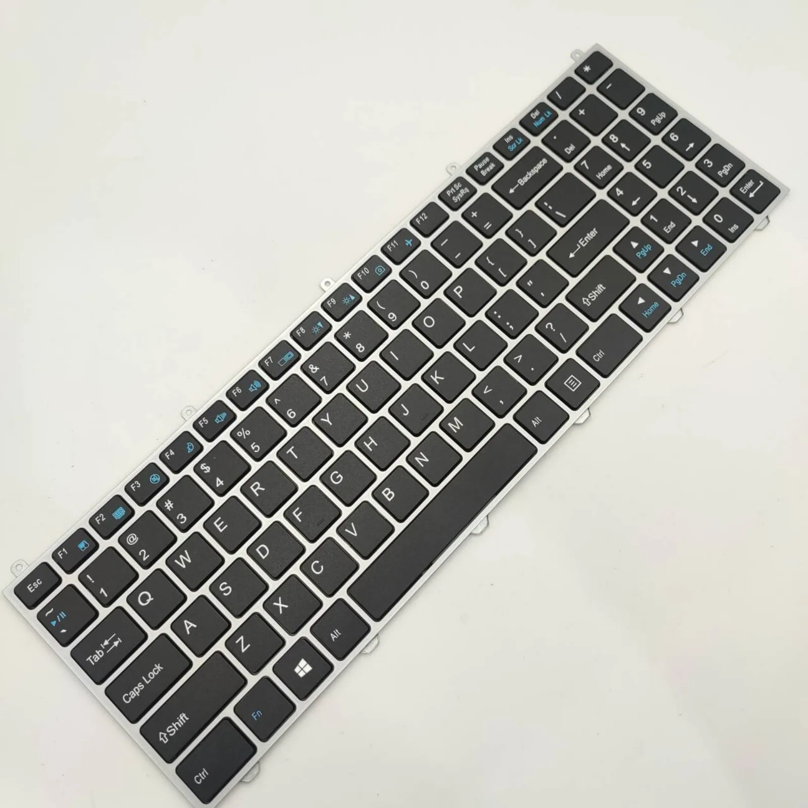 Teclado para ordenador portátil CLEVO W650 W650RN/RZ1/SB/DD/SC/SF/SH/SJ/DC/EH/SRH/SR W650 W655 P/N:6-80-W65S0-010-1 S/N:1604032654M - imagen 4