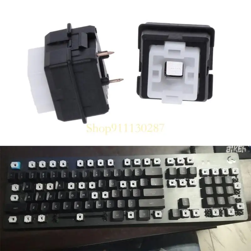 J1HC Pack 4 interruptores teclado mecánico B3K-T13L para G910 G810 G310 G413 G512 - imagen 2