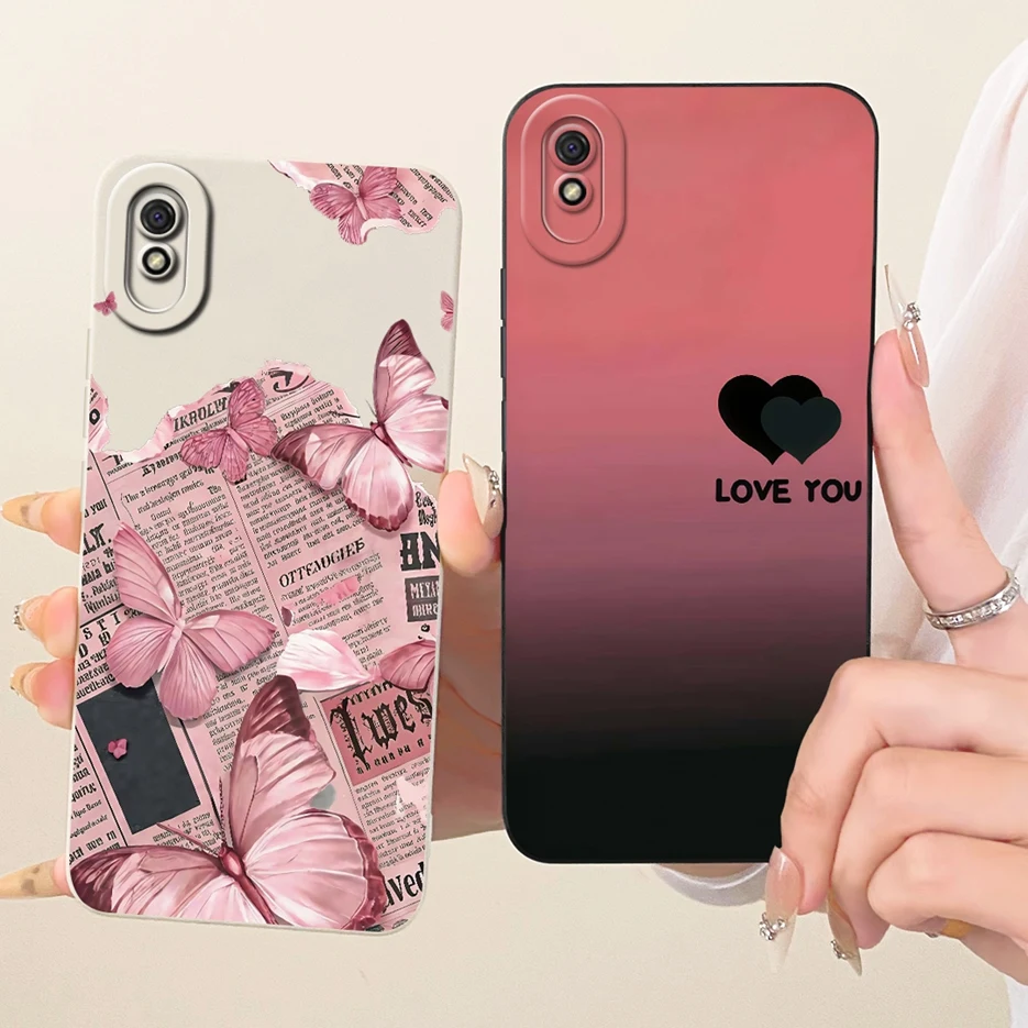 Para Xiaomi Redmi 9A funda Cool búho dragón pintado cubierta a prueba de golpes suave TPU funda de teléfono para Xiaomi Redmi 9AT Redmi9A T Fundas bolsas - imagen 4