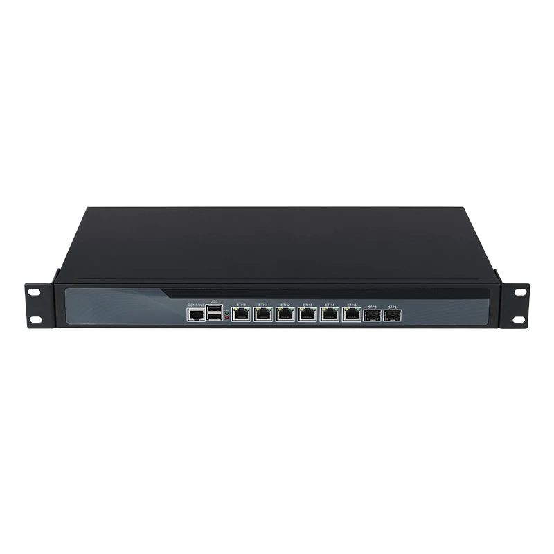 1U Firewall Aparato VPN Gateway Router Intel Core i5-8250U Celeron J6412 J4125 6x Intel 82574L Ethernet Windows Linux Pfsense - imagen 5