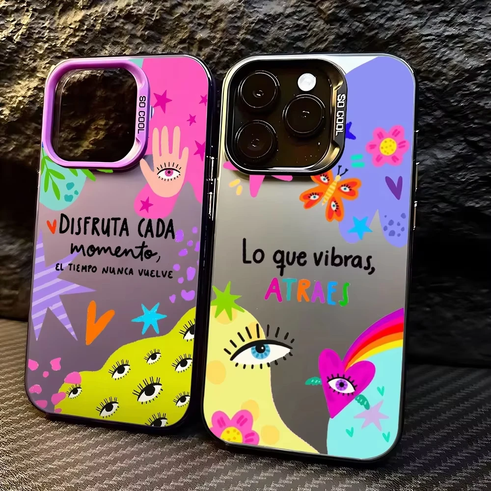 Funda de teléfono con diseño de mal de ojo de la suerte para iPhone 16e 16 Pro Max 15 14 Plus 13 12 Mini 11 Pro, funda trasera de silicona a prueba de golpes
