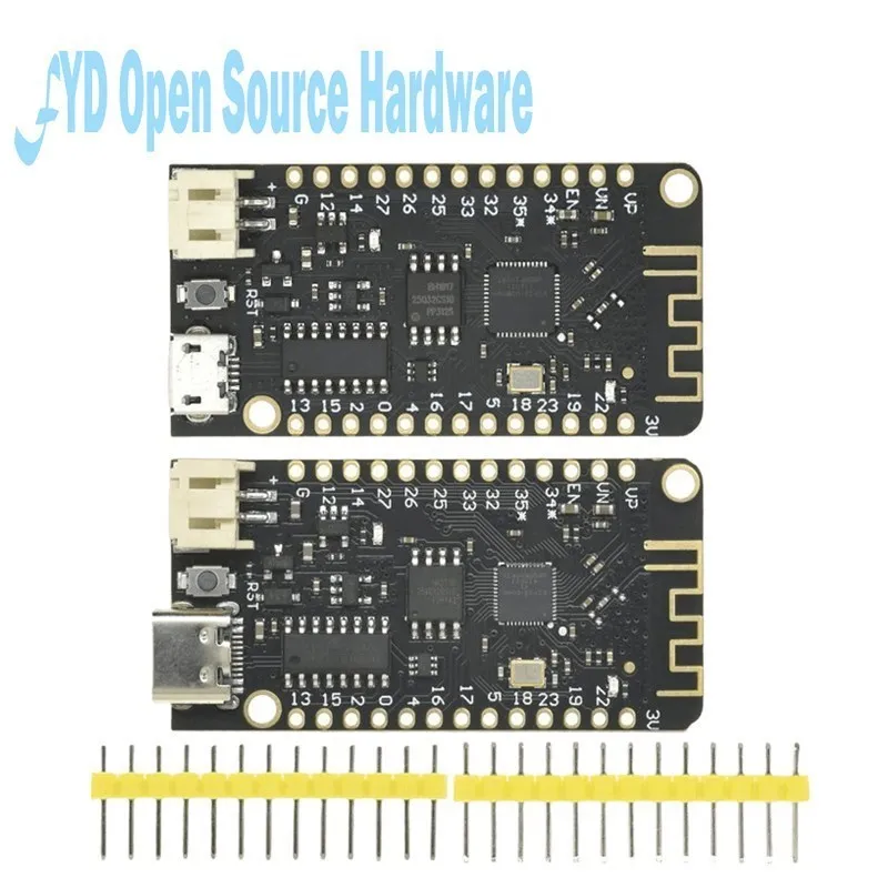 Placa de desarrollo compatible con Bluetooth, Wifi, ESP32, LOLIN32, ESP-32, REV1, CH340, CH340G, MicroPython, Micro/TYPE-C, USB