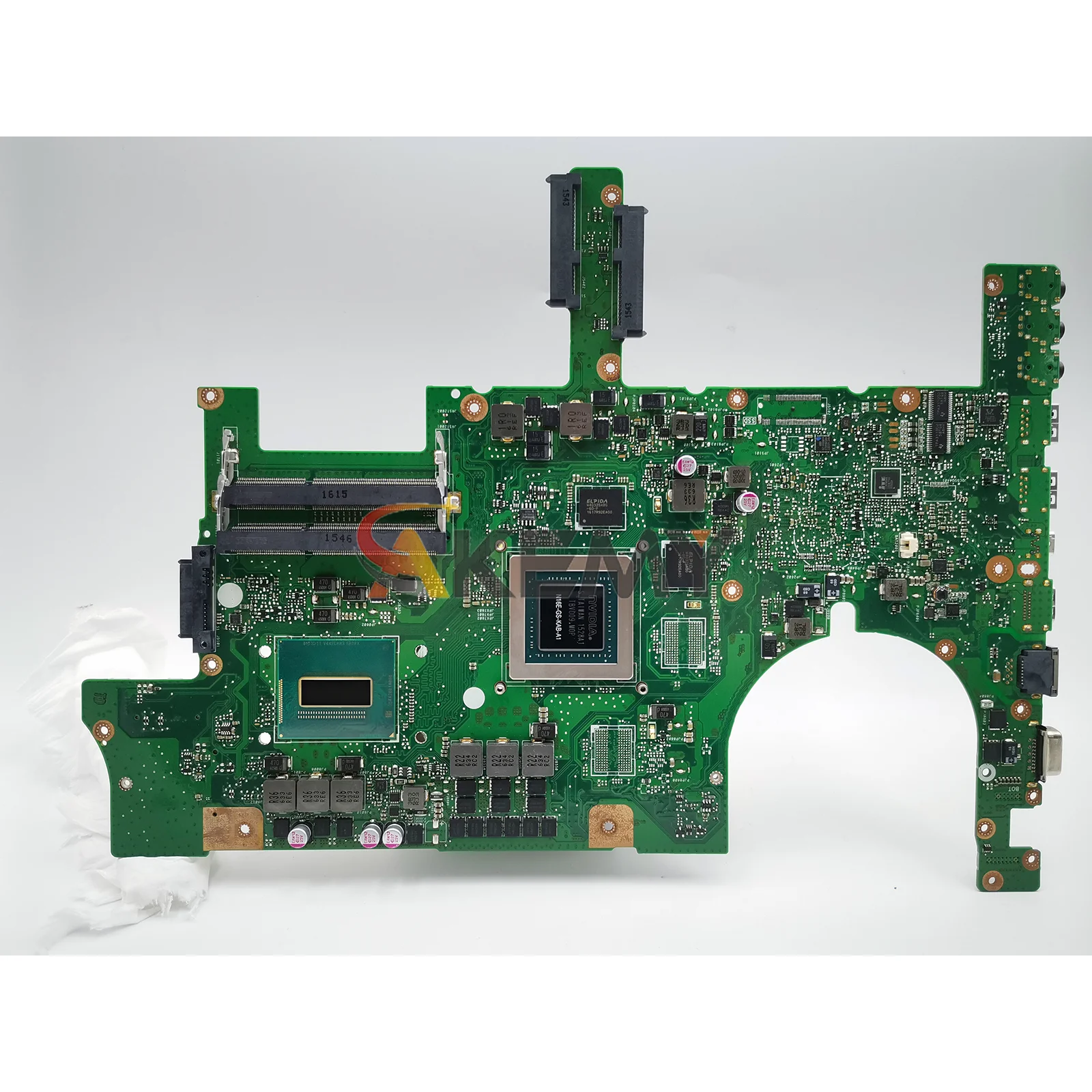 Placa base para ordenador portátil G751JL para ASUS ROG G751JY G751JL G751JT G751J placa base para portátil con CPU i3 i5 i7 100% pruebas OK envío rápido - imagen 3