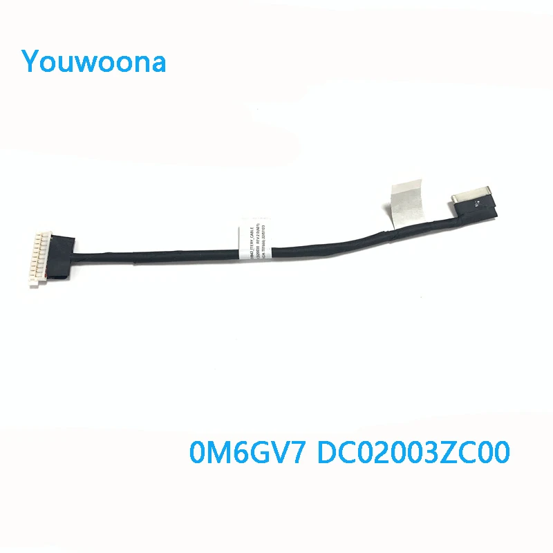 Cable conector de batería ORIGINAL para Dell Latitude 5430, 5431, E5430, 0M6GV7, DC02003ZC00, nuevo