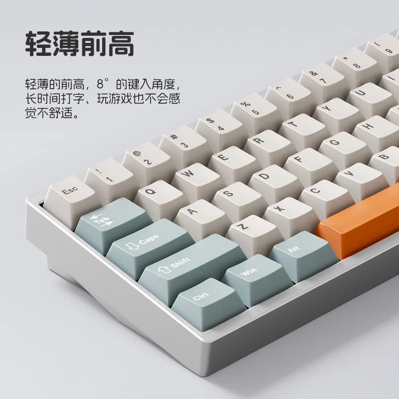 LUMINKEY65 Teclado mecánico 3 modos Bluetooth interruptor Gateron inalámbrico CNC Kit de carcasa de aluminio junta de intercambio en caliente teclado de juego - imagen 5