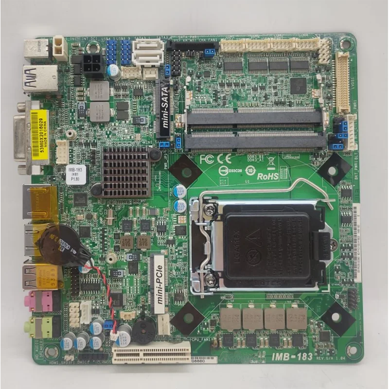 Asrock IMB-183 ITX 17x17cm 1150 H81용 데스크탑 마더보드 고품질 - imagen 3