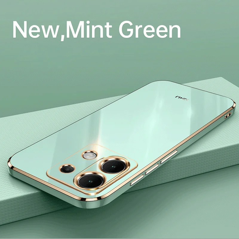 For Poco X6 Pro 5G Case Soft TPU Case For Poco X6 Pro 5G Anti-fingerprint Camera Protection Cover - imagen 3