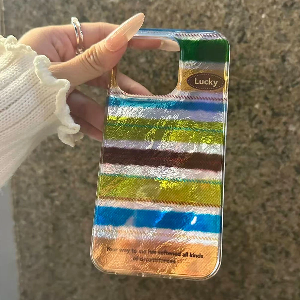  Funda de teléfono con bordes de rayas brillantes para Honor 400 200 90 Smart Pro Magic7 6 5 70 Lite X9a X9c X9b X8b X8a X8c X7c X7b X6c X6 - imagen 4