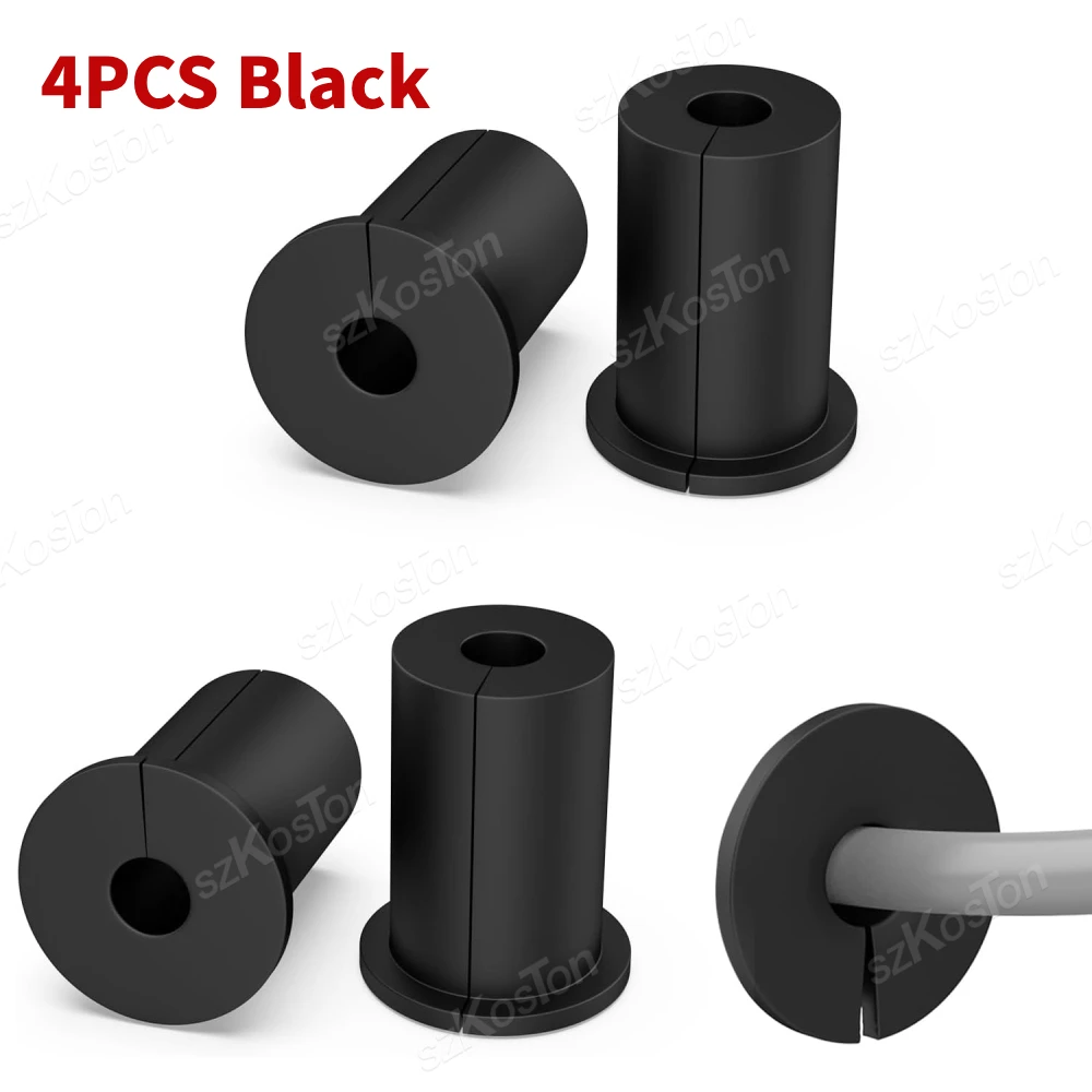 4Pcs Black