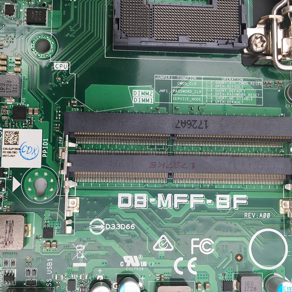 Placa base de escritorio 3050M D8-MFF-BF D8-MFF-SF Placa de sistema JP3NX 0JP3NX - imagen 5