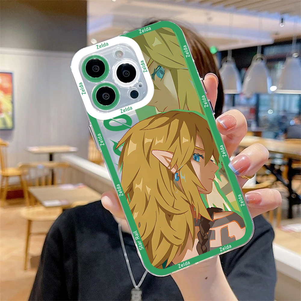 Funda de teléfono Legends of Zeldas para Xiaomi Redmi Note 13 12 12C 11 10 10C 13C 10s 9 9s 9A 9T 9C 8 7 Pro Max 4G 5G cubierta transparente - imagen 5