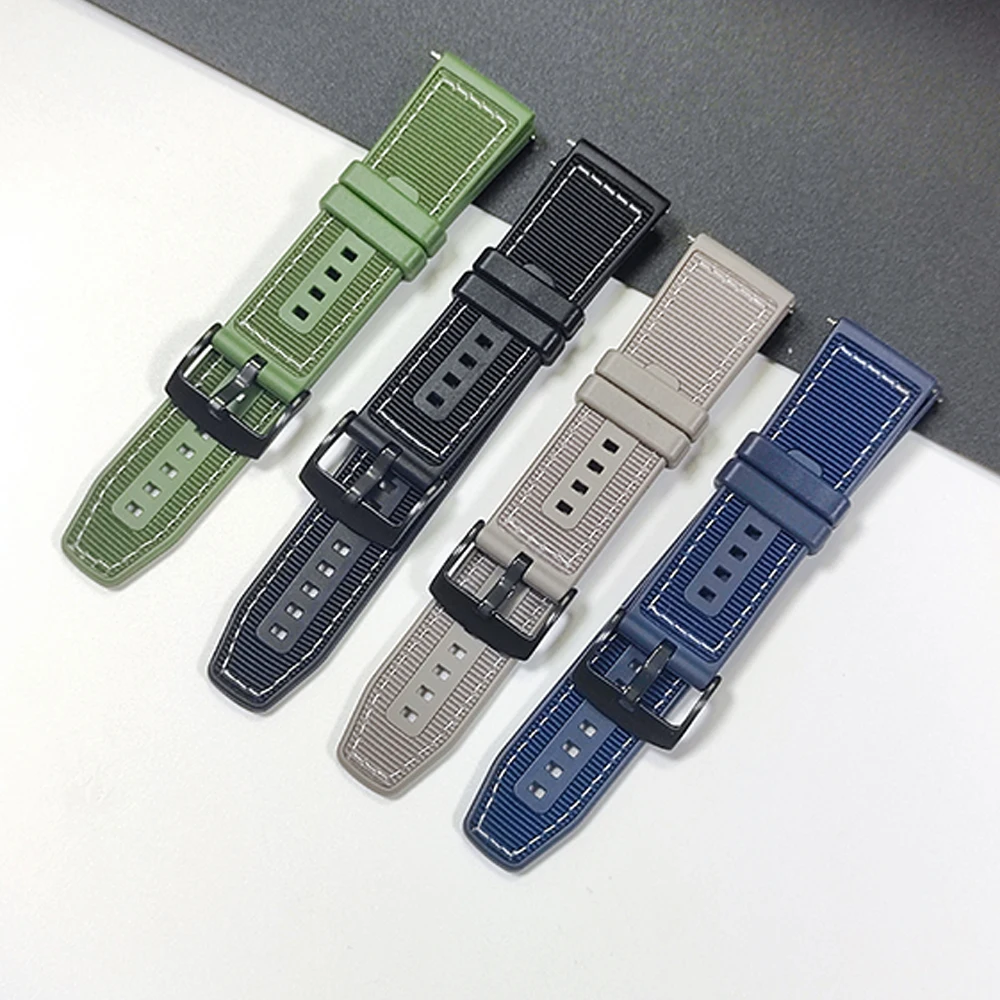 Correa oficial de 22mm para Huawei Watch GT6 pro, correa compuesta de nailon de 46mm para Huawei Watch 5 4/GT6 5 4 3 2 46mm/GT5 4 Pro - imagen 2