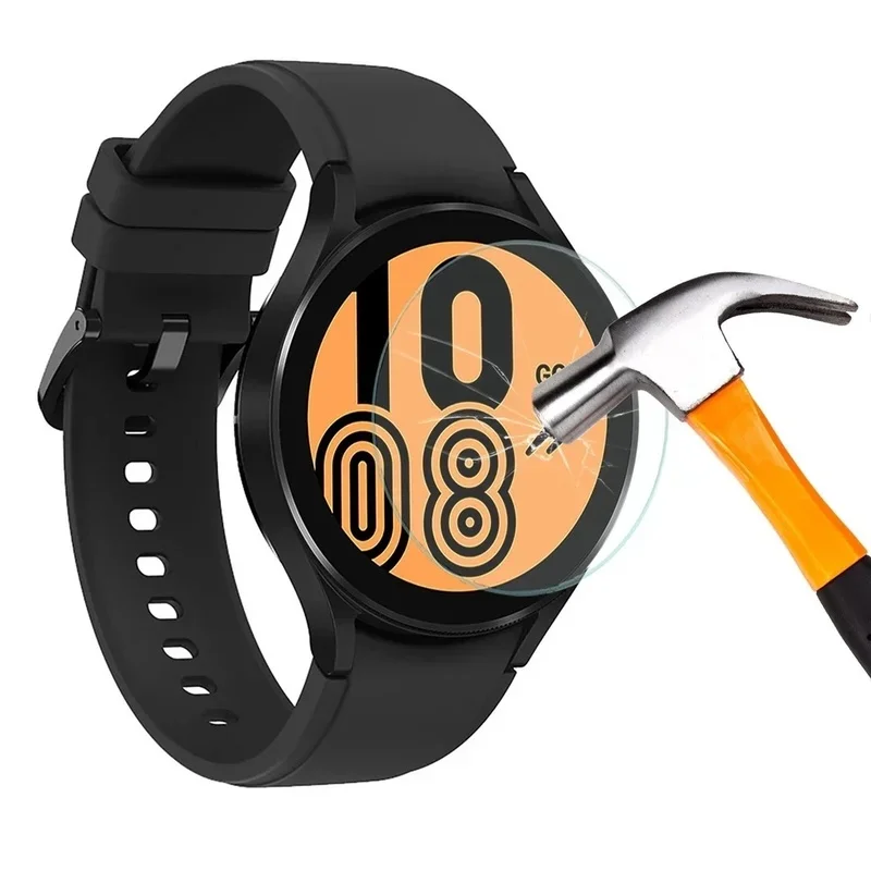 Vidrio templado 9H para Samsung Galaxy Watch 4 5 Pro 40/44mm Classic 42/46mm Watch 3 41/45mm película antiarañazos protectores de pantalla HD - imagen 5
