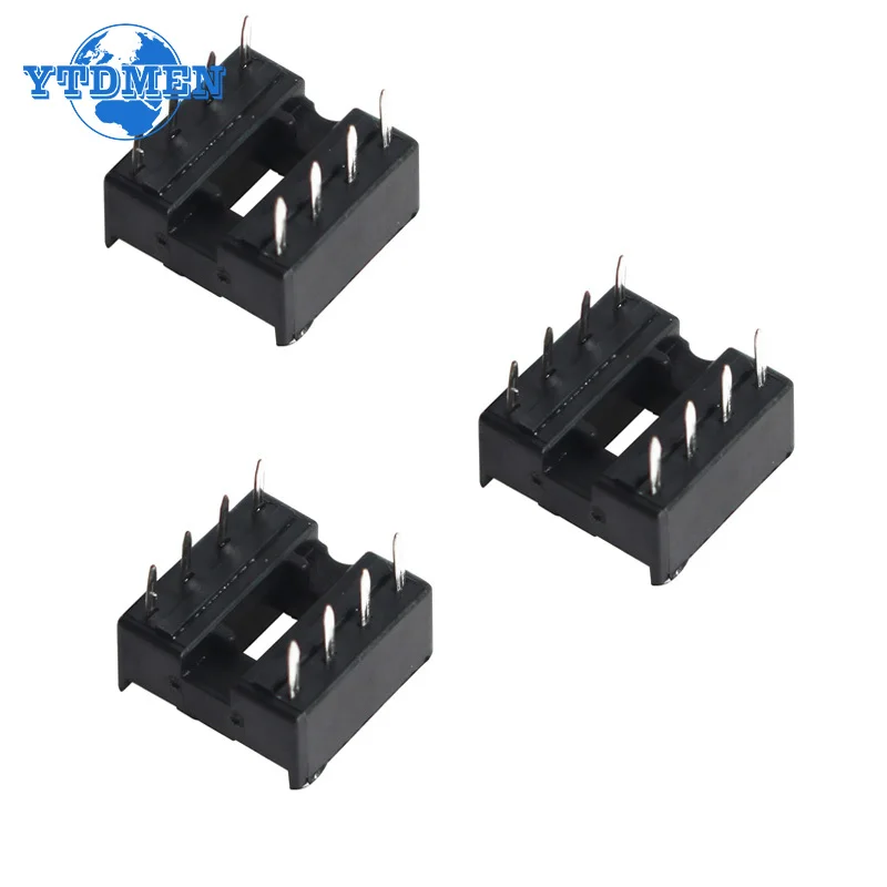 10/20 piezas adaptador de enchufe IC soldadura enchufes DIY 8pin IC asiento DIP Kit - imagen 4