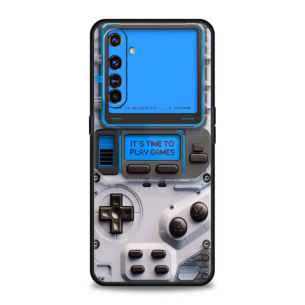 Retro Camera Games mobile Phone Case For Realme 13 12 11 10 4G 9 8 5G 7 GT5 GT3 Pro Plus C21 C11 C25 C35 GT Neo 2 3 3T 5 Cover - imagen 2