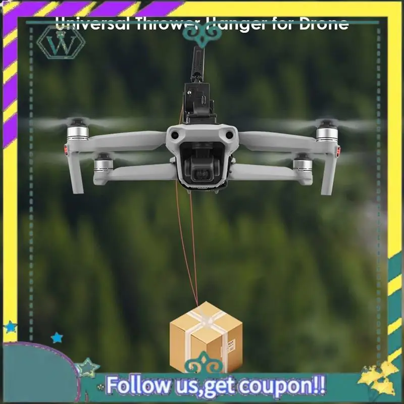 A28Q-Drone lanzador Airdrop sistema de caída de aire para DJI 2/Pro/Air 2/Air/FIMI X8SE anillo de boda cebo de pesca salvavidas - imagen 5