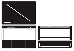 ASUS G14 GA403 – Película Protectora de Vinilo Mate Transparente