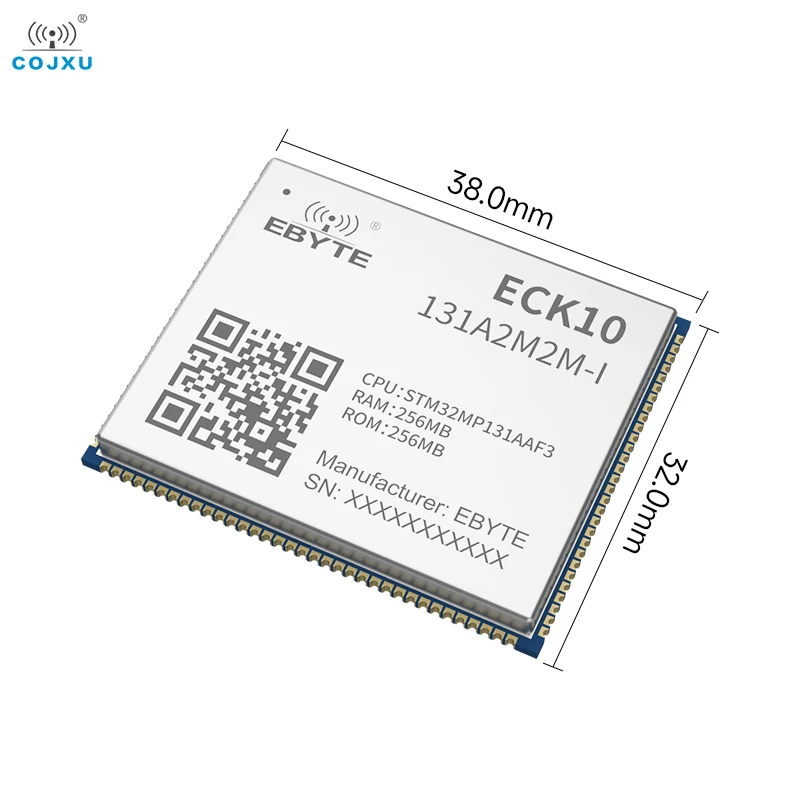 Sistema STM32MP13 a bordo ARM cortex A7 Linux COJXU ECK10 serie 256MB/512MB DDR3 FLASH placa central de grado Industrial - imagen 3