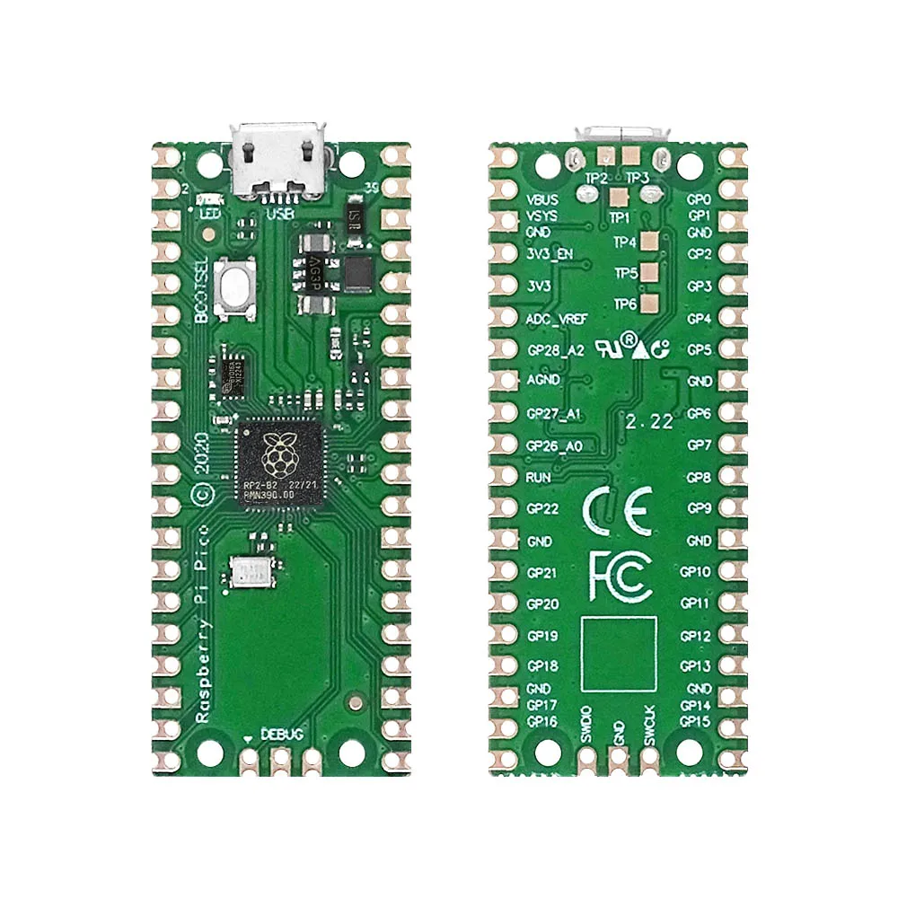 Raspberry Pi Pico W RP2040 - Microordenador de bajo consumo Cortex-M0+ - imagen 4