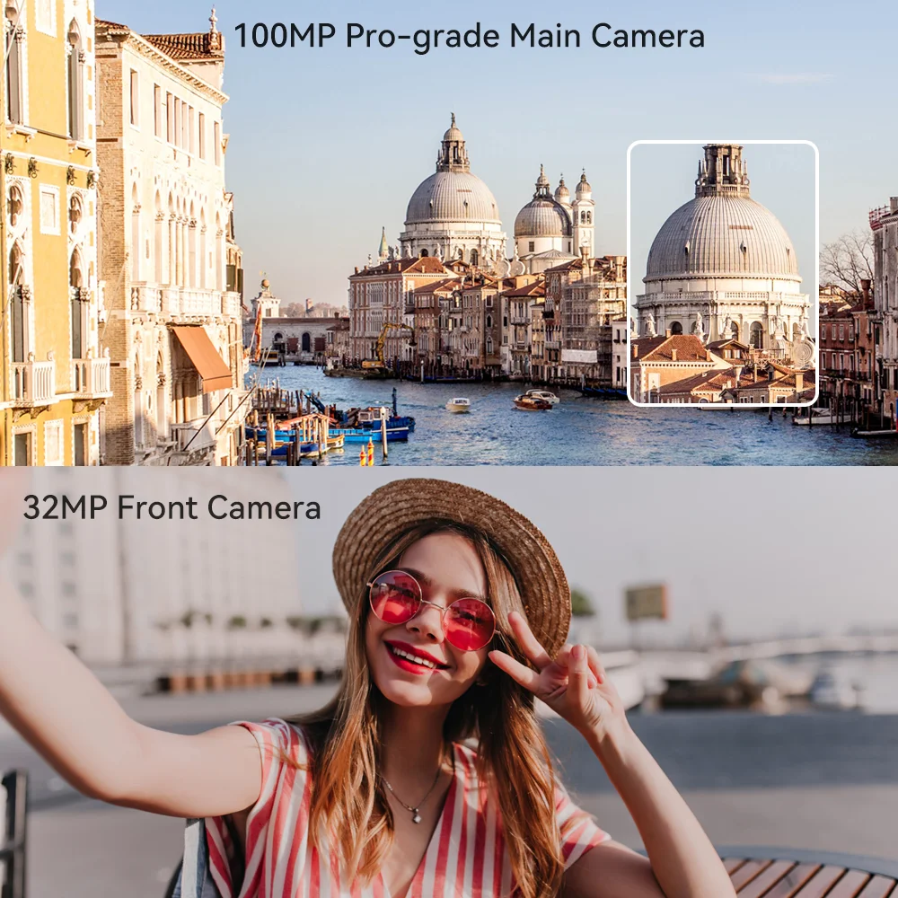 Cubot X70, Android, Helio G99, 120 Hz, pantalla FHD+ de 6,583", Cámara trasera de 100MP, 24 GB de RAM (12 GB + 12 GB extendidos), 256 GB de ROM, NFC, 4G Dual SIM,agregar al carrito y colección - imagen 5