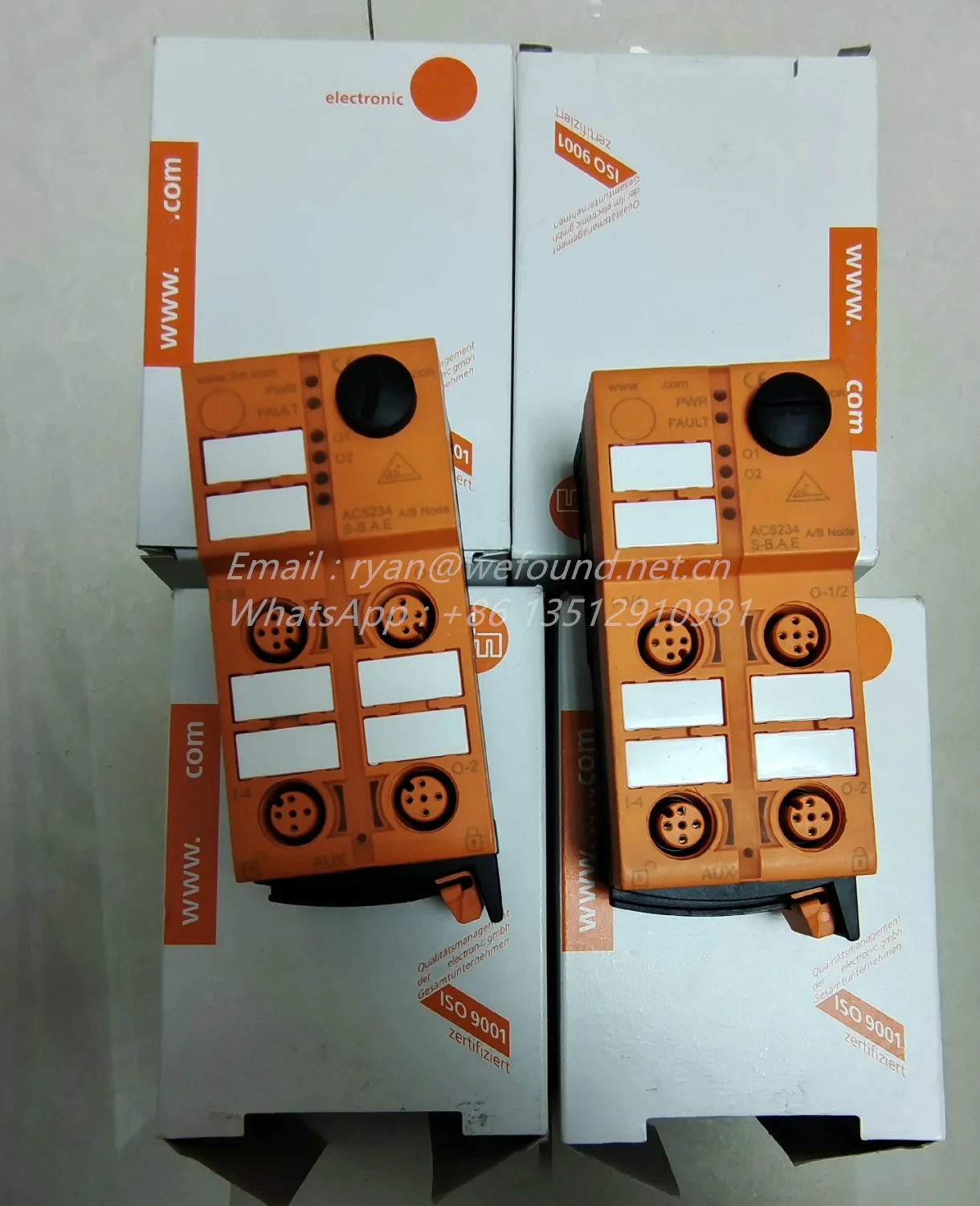 AC5234 para módulo IFM AS-Interface ClassicLine con tecnología de montaje rápido, ClassicL 2DO-Y 2DI-Y 2A IP67 - imagen 2