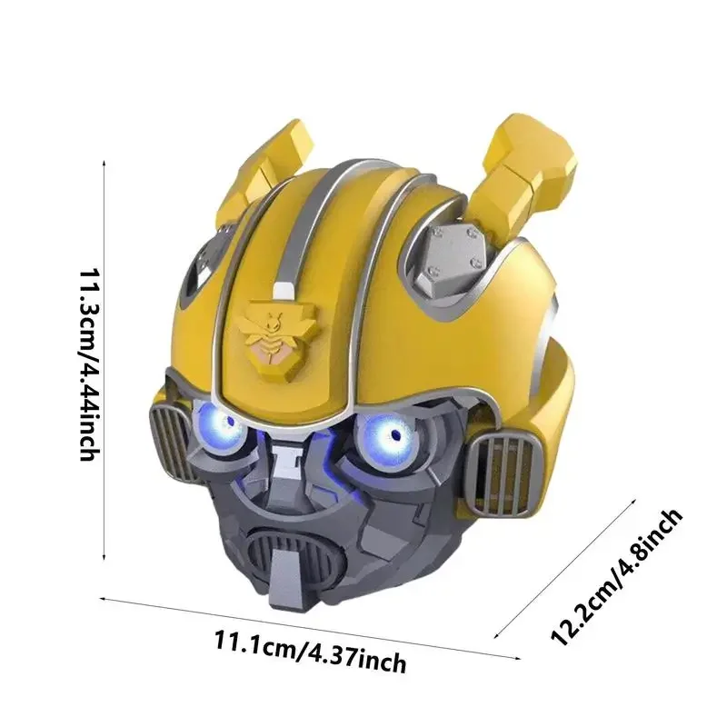 Altavoz portátil inalámbrico con Bluetooth, Subwoofer estéreo, luz LED intermitente, reproducción, Caixa De Som para PC, teléfono, TF, FM - imagen 5