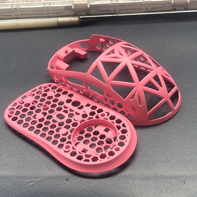 Compatible con carcasa de ratón inalámbrico G PRO X SUPERLIGHT, Kit de funda inferior hueca ligera con estampado 3D DIY Mini edición limitada - imagen 2