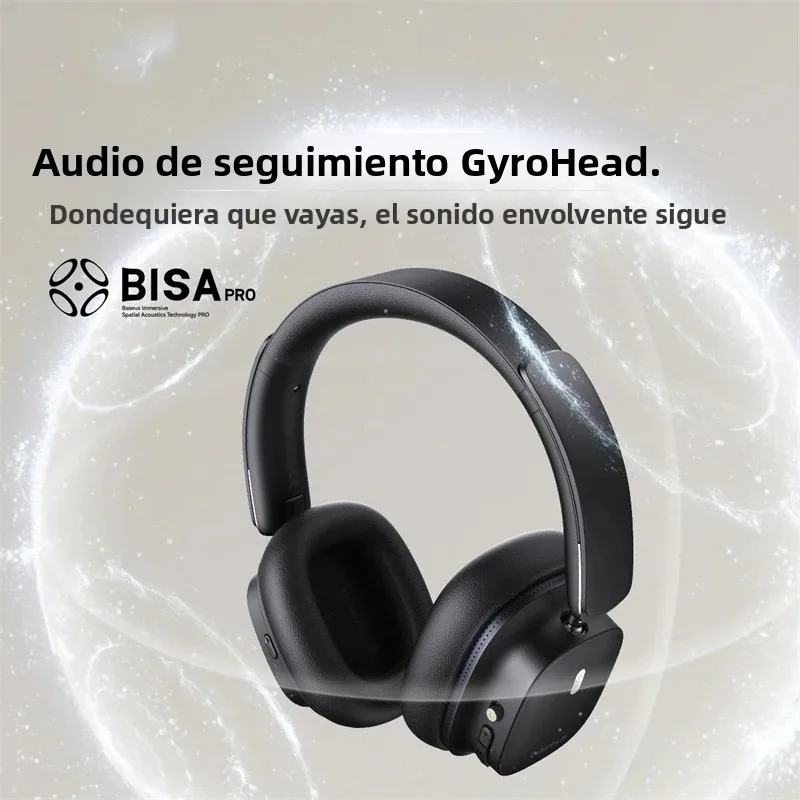 Baseus ANC auriculares inalámbricos de alta resolución LDAC auriculares Bluetooth 5,4 BISA Pro Audio espacial 50mm controlador auriculares aéreos Bowie 30Max - imagen 5