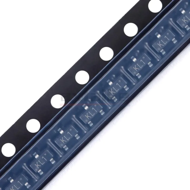 100 Uds BAT54 BAT54A BAT54C BAT54S KL1 KL2 KL3 KL4 L4W WV3 WW1 WV4 SOT-23 30V 200mA diodo Schottky transistores SMD BAT54LT1G - imagen 2