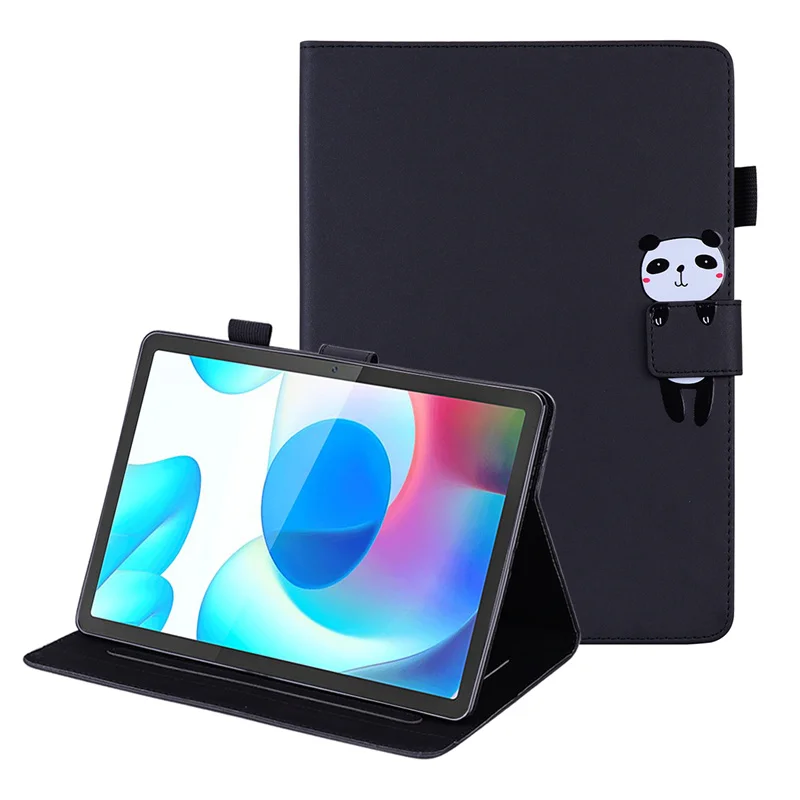 Funda para tableta Realme Pad, Funda con tapa tipo billetera de dibujos animados para Coque Realme Pad, Funda para tableta de 10,4 pulgadas para Realme Pad Mini - imagen 3