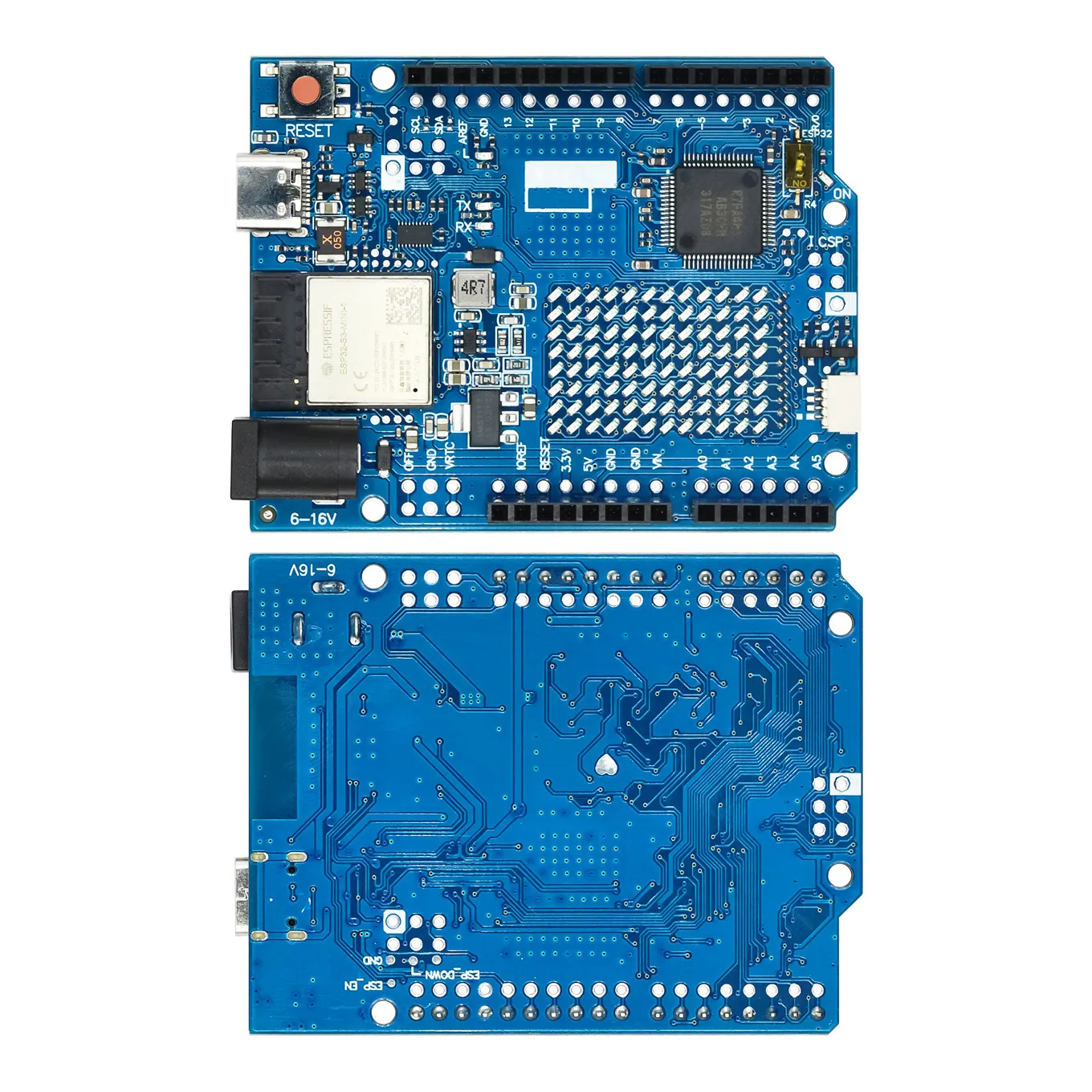 Placa USB para Arduino UNO R4 Minima ESP32-S3 tipo C, edición WIFI, placa de desarrollo Compatible con control de aprendizaje y programación - imagen 2