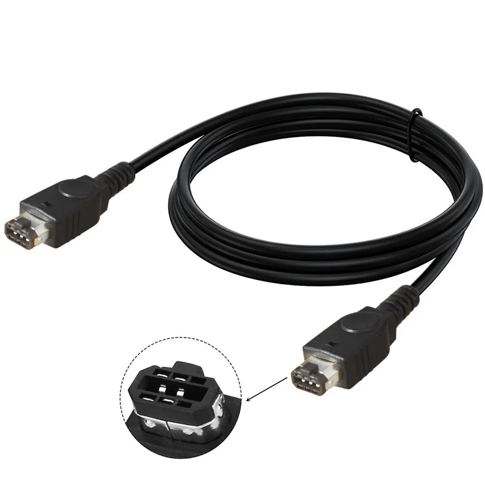 1,8 m para línea de reproductor GBA 2, enlace en línea, Cable de conexión para GameBoy Advance GBA SP para Gameboy Color - imagen 4