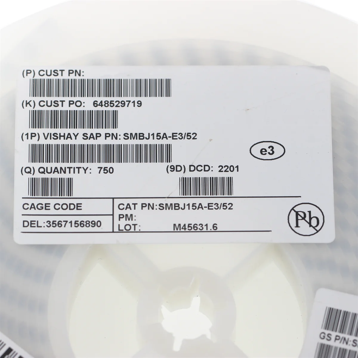 100 Uds diodo de televisores SMBJ18CA SMBJ20CA SMBJ24CA SMBJ30CA SMBJ33CA SMBJ39CA SMBJ47CA SMBJ51CA SMD - imagen 4