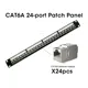 24pcs CAT6A Keystone