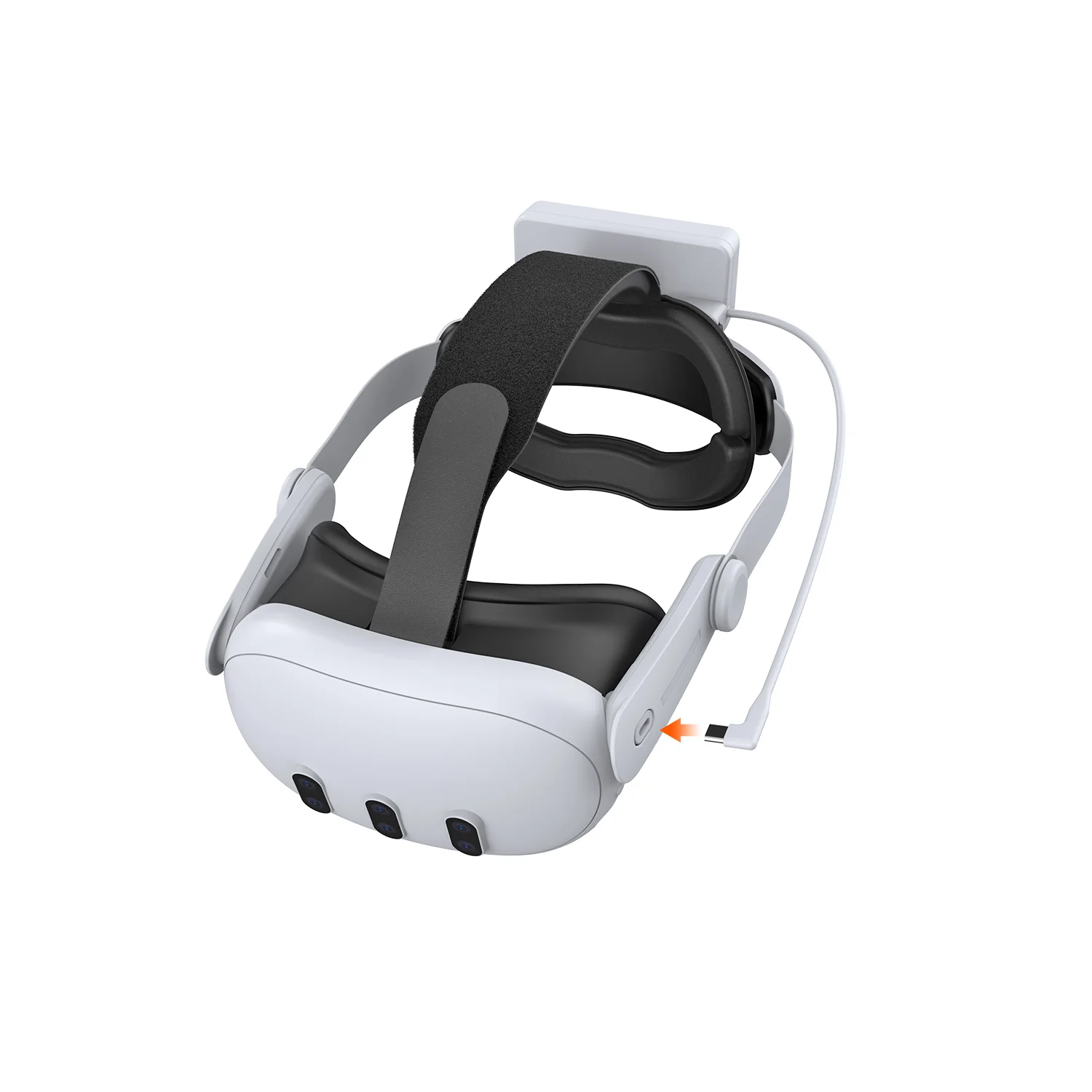TY-3878 de batería VR para auriculares DOBE para Meta Quest 3/3S con batería recargable de larga duración y protección de seguridad múltiple - imagen 2