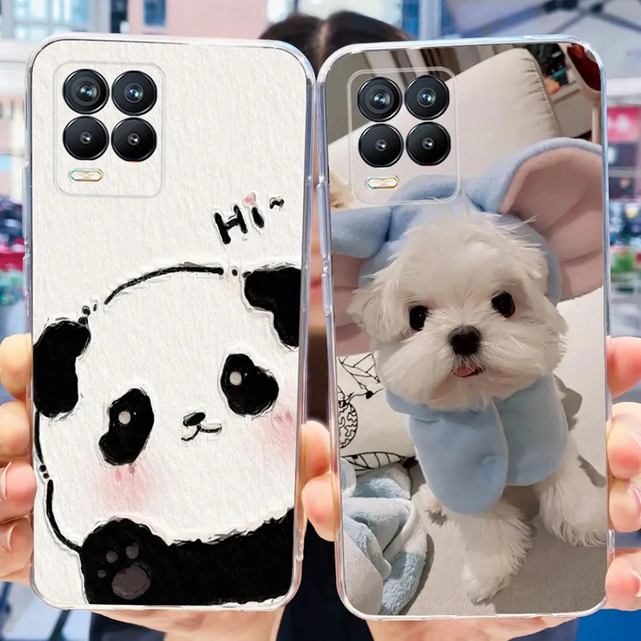 Funda de silicona suave para móvil, carcasa trasera de TPU con estampado encantador para Realme 8 4G / Realme 8 Pro / Realme 8 5G, Realme8 8Pro - imagen 5