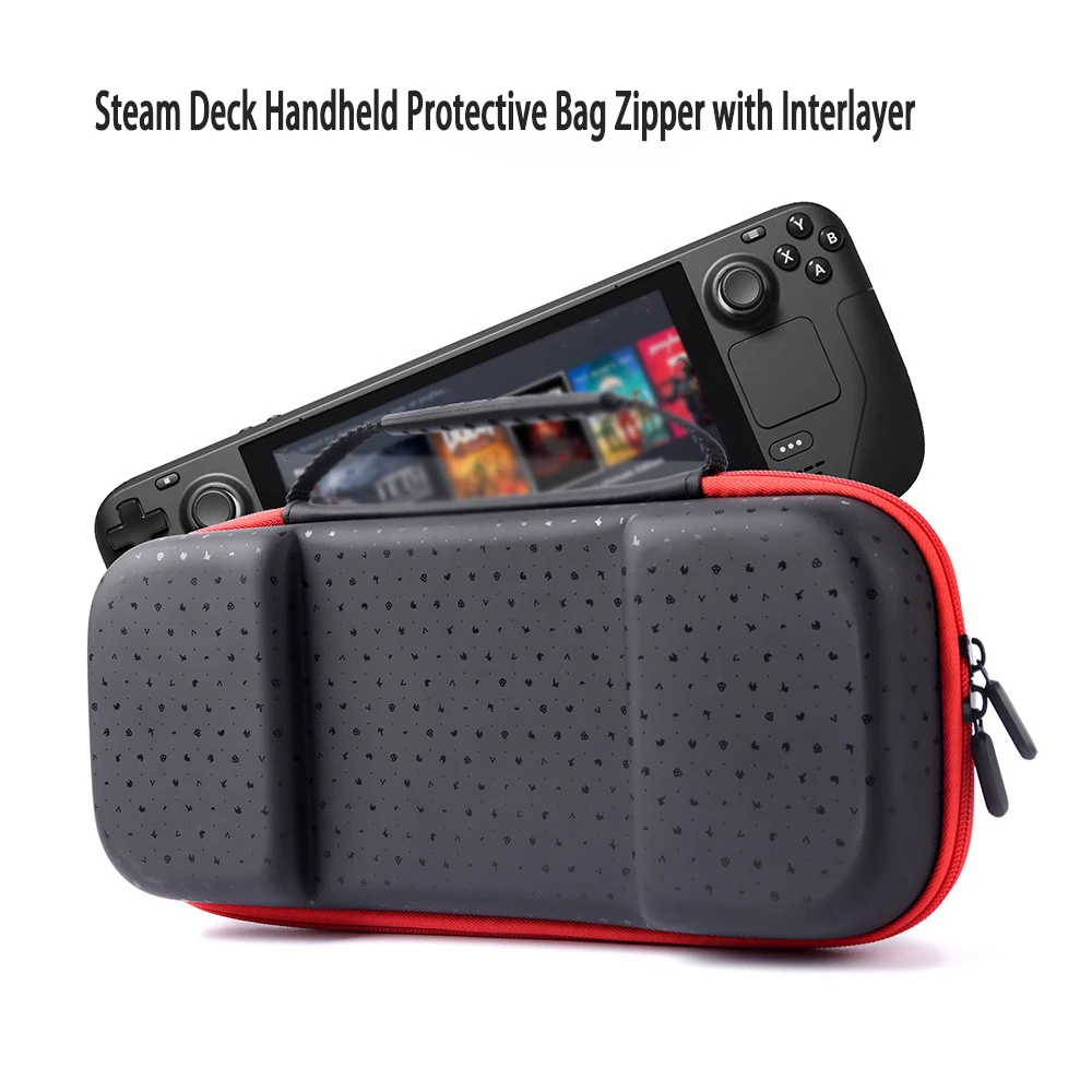 Para Switch Hori Split Pad Pro controlador Estuche de transporte bolsa de almacenamiento Gamepad caja de protección bolsa de viaje ranura para tarjeta de juego - imagen 4