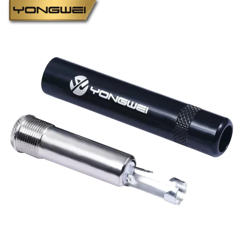 YONGWEI 6,35 hembra mono estéreo línea de audio cabeza soldada micrófono amplificador de potencia mezclador 6,5 cabezal de extensión - imagen 5