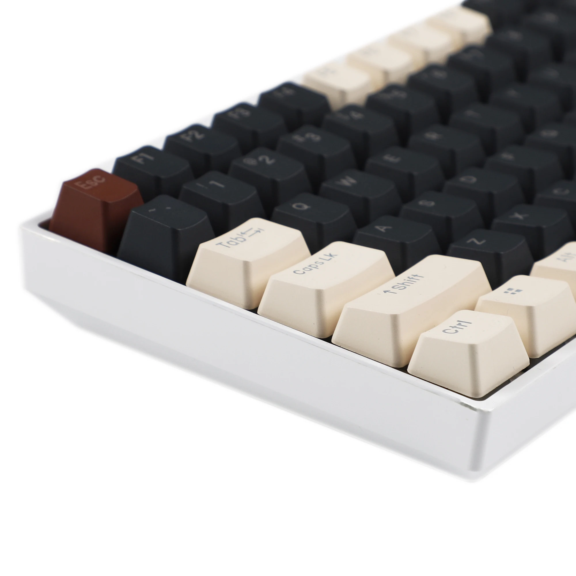 YMDK-teclas retroiluminadas salvajes de doble disparo, 108, 122 PBT, perfil OEM, para teclado mecánico MX 104, 87, 84, 68 - imagen 4