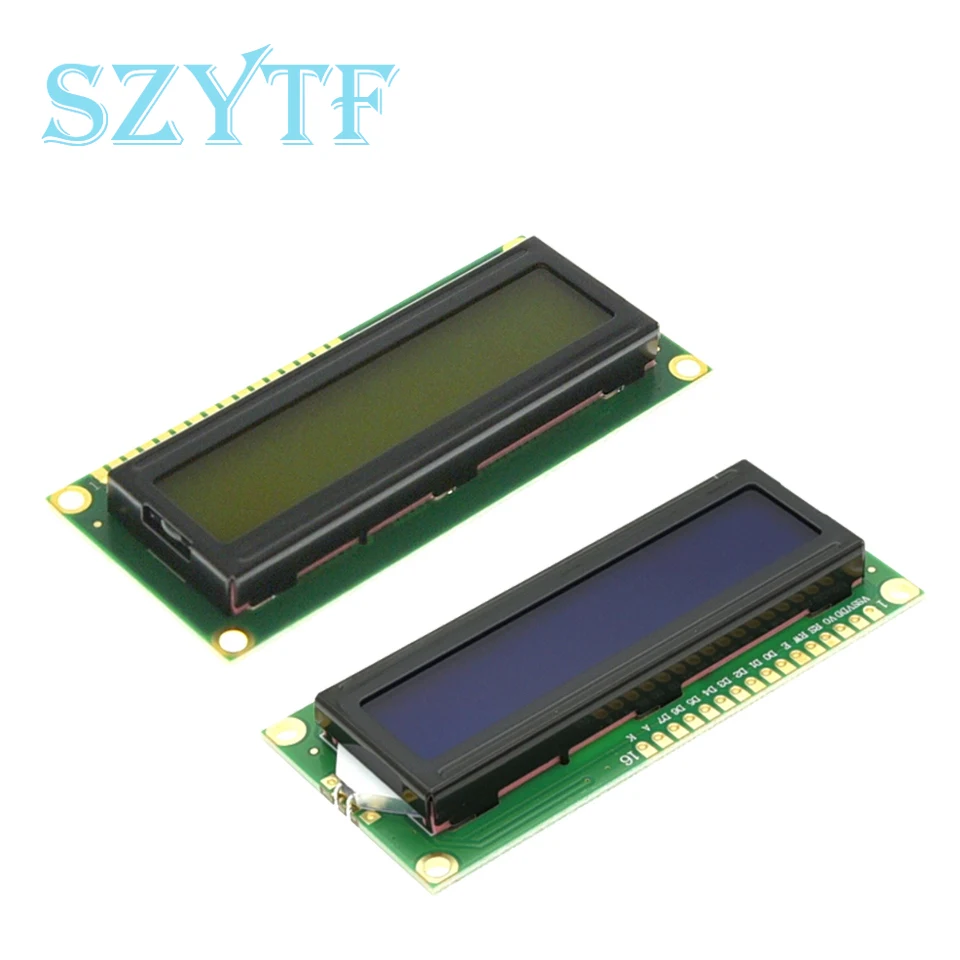 Pantalla azul/amarilla verde 1602A / 2004A / 12864B LCD 5V Módulo de pantalla LCD con retroiluminación IIC / I2C para Arduino - imagen 5