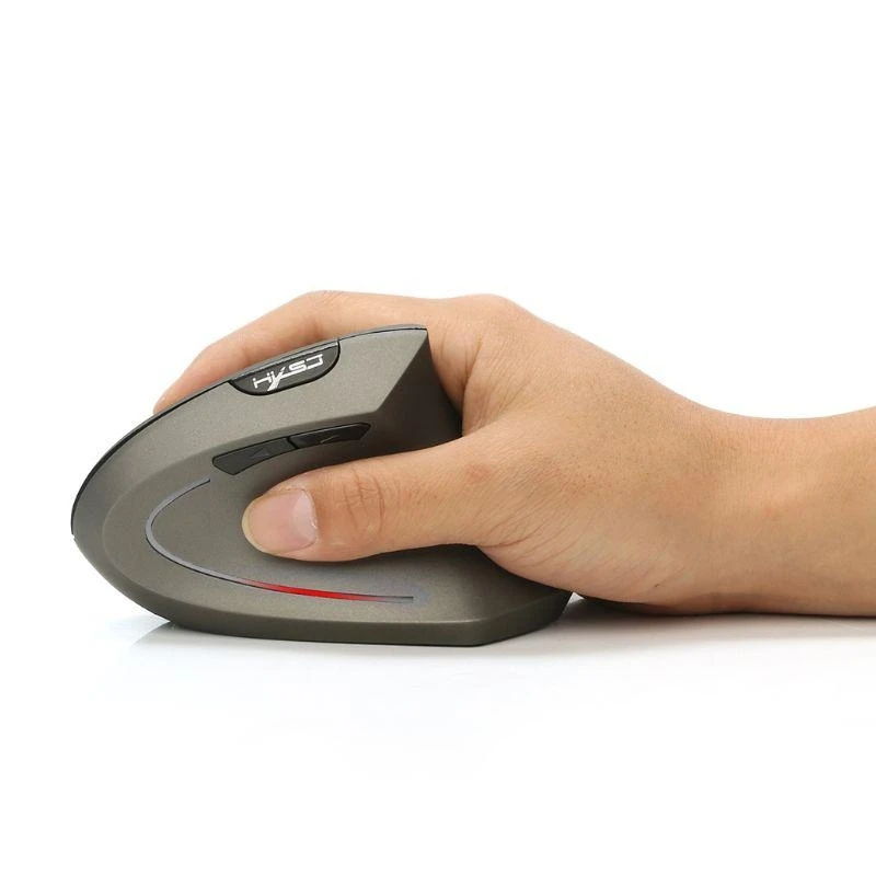 F3KE Ratón vertical para estudio computadora portátil suministro reemplazo PC Ratón inalámbrico - imagen 2