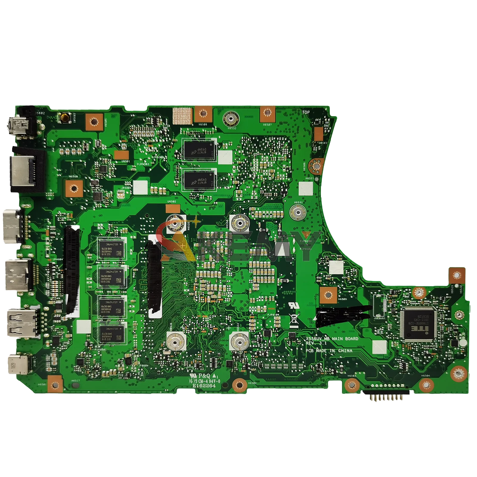 Placa base para ordenador portátil X556UV para ASUS X556U R558U FL5900U VM591U X556UJ X556UQ X556URK X556UQK X556UF con CPU I3 I5 I7 - imagen 2