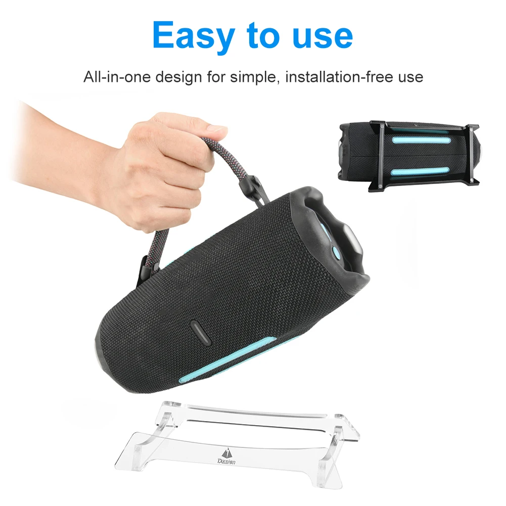 Soporte de altavoz para coche JBL Charge5/Charge6, soporte de acrílico para altavoz, mesa resistente al desgaste, estante de exhibición de Audio, soporte acrílico - imagen 2