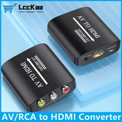 Conversor RCA a HDMI para PS1/2/3, Xbox, N64, Wii y DVD