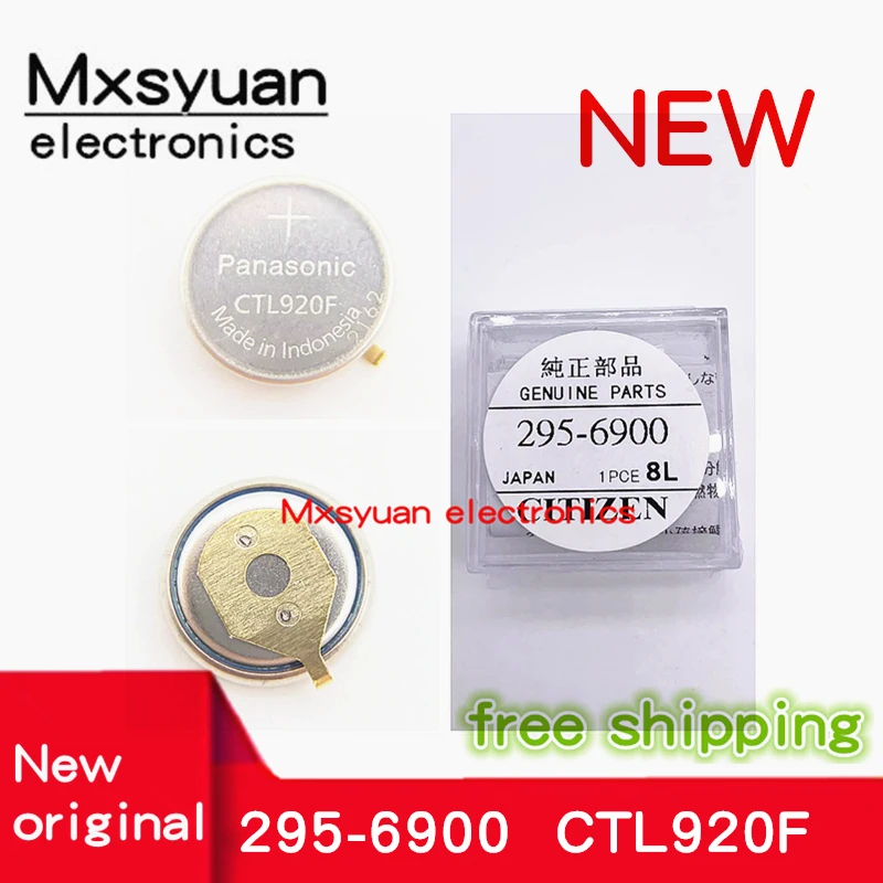 1 unids/lote nuevo Original 295-6900 CTL920F reloj de células solares nuevo CTL920F reloj de células solares recargable